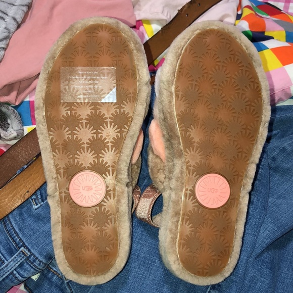 Brand: UGG, Size: 8, Color: Brown/ Beige/ Pink/ Lilac - Picture 3 of 4